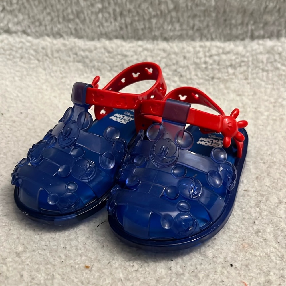 mini melissa Mickey Mouse Rubber Sandals